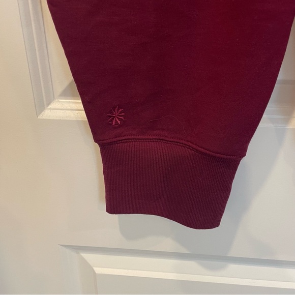 Athleta wine red Coaster Luce Jogger pants Women XL NWT - Picture 7 of 10